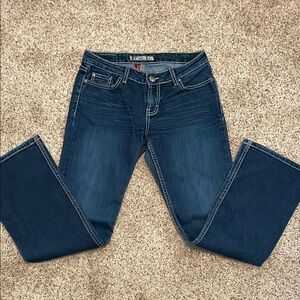 BKE Blue Boot Cut Jeans Classic Denim